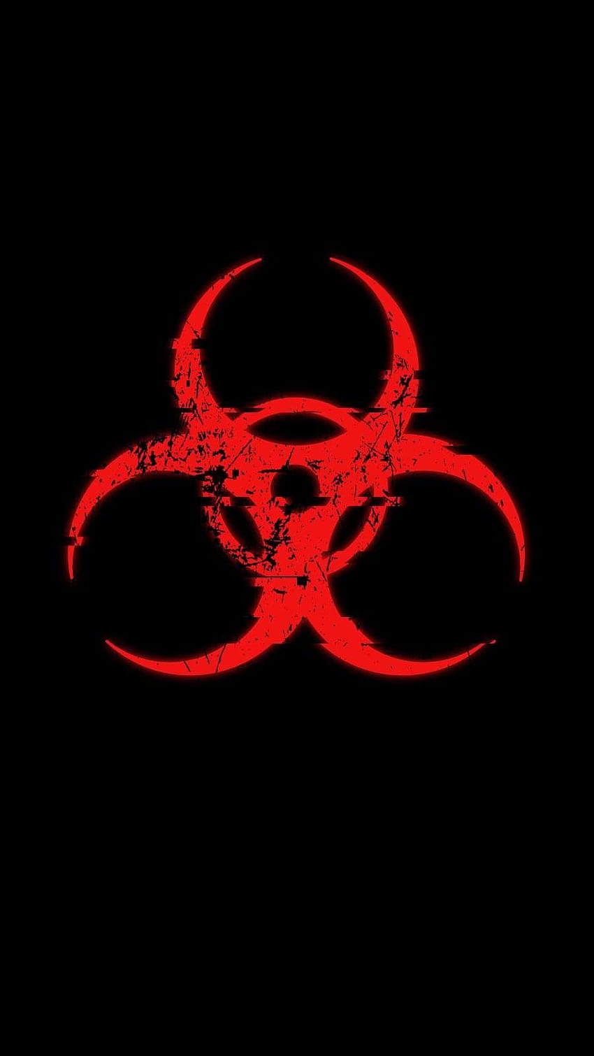 Biohazard Symbol iPhone ...pinterest, logo danger HD phone wallpaper