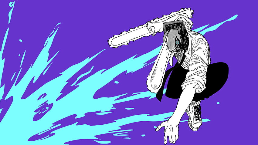 Made some animated because I can't wait for the anime! : r/ChainsawMan, chainsaw man pc HD wallpaper