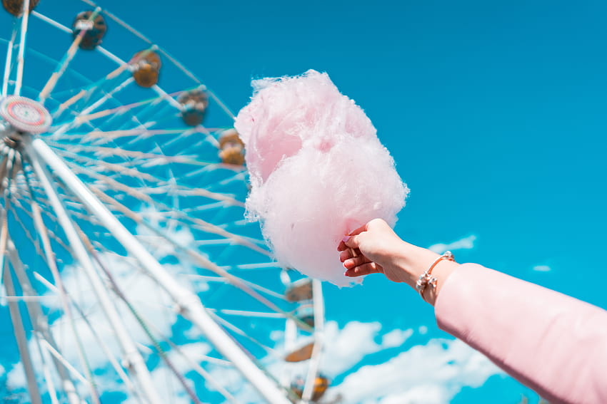 Cotton Candy Stock, candy floss HD wallpaper