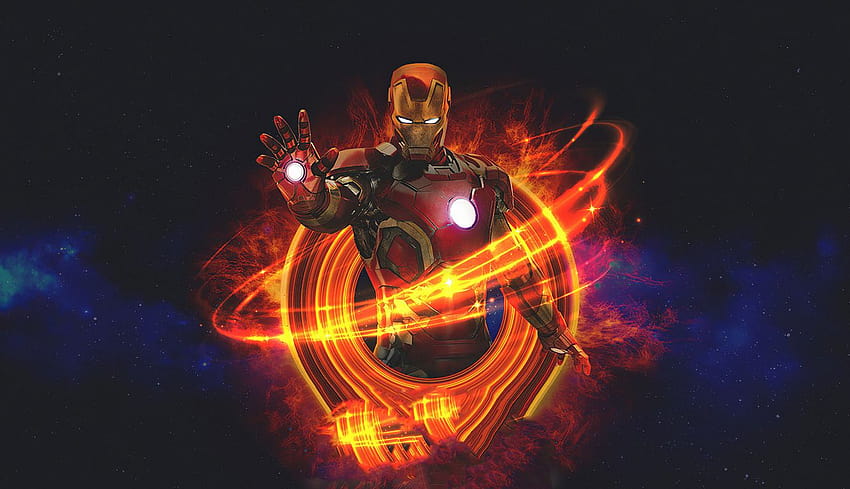 1336x768 Marvel Iron Man Art Laptop, super-heróis, laptop homem de ferro papel de parede HD