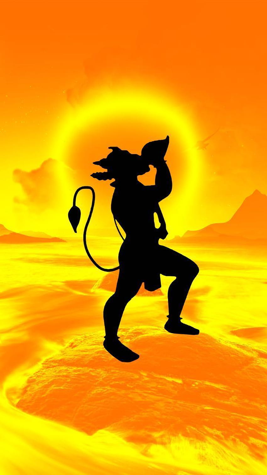Lord Hanuman pour Android, drapeaux hanuman Fond d'écran de téléphone HD