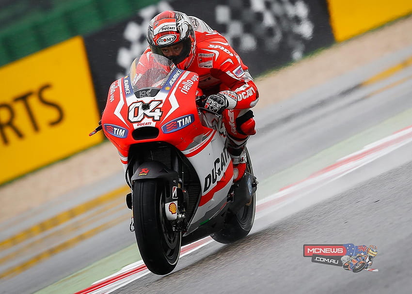 Drenched day one at Misano MotoGP, andrea dovizioso HD wallpaper