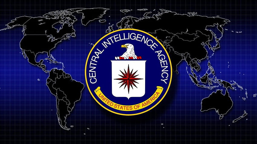 CIA Central Intelligence Agency crime usa amérique espion logo, logo de l'agence centrale de renseignement Fond d'écran HD