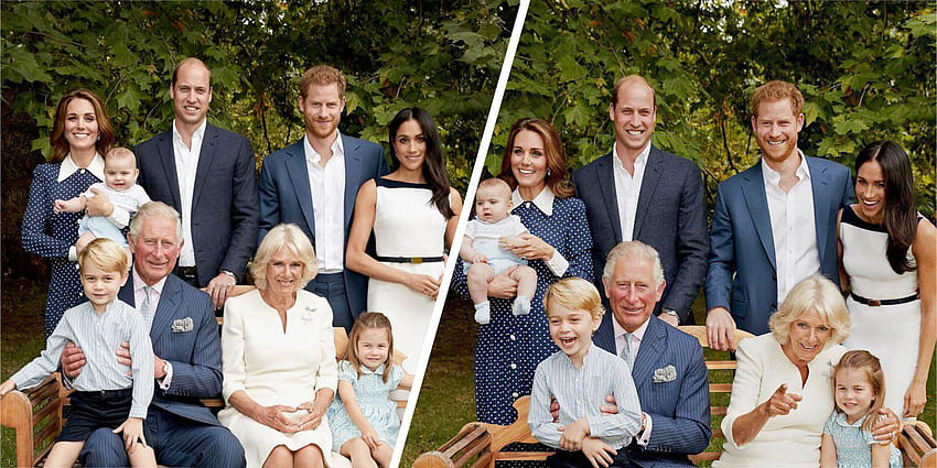 A body language expert reveals what the new royal portraits really, the royal family HD wallpaper