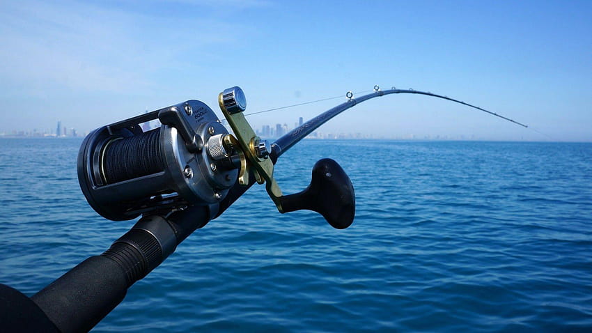 5 Ingeniería de cañas de pescar, pescadores fondo de pantalla