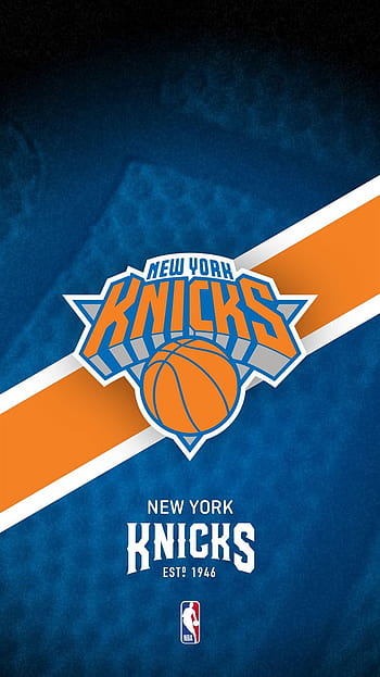 New York Knicks Basketball Phone Background  New york knicks logo  Basketball wallpaper Knicks basketball
