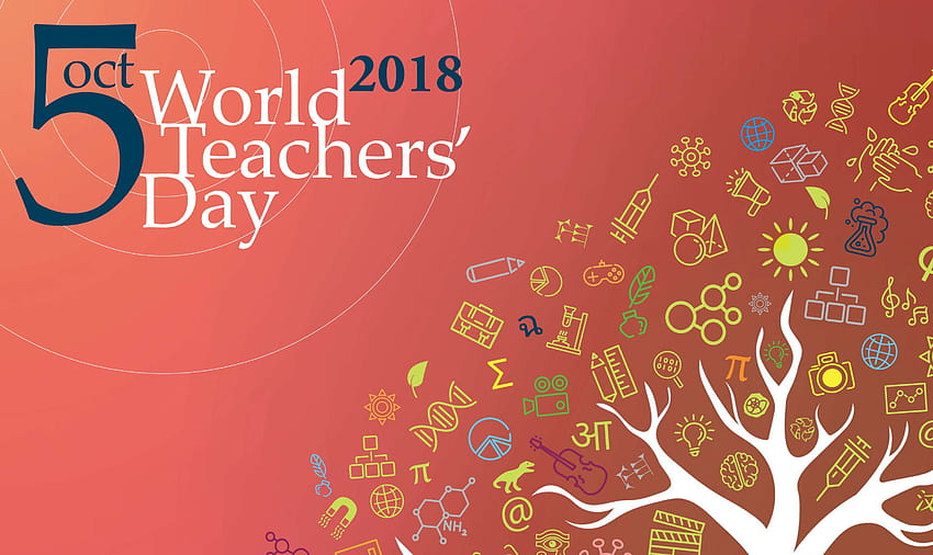 Happy World Teachers' Day! HD wallpaper