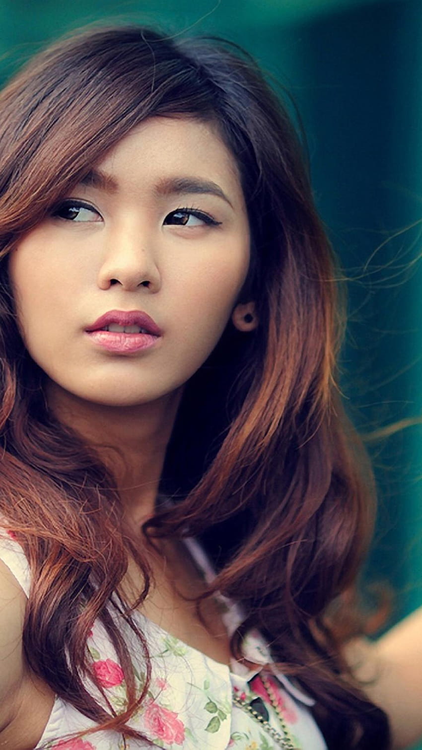 Menschen Berühmtheit Braun Chinese Asiaten Gesichter Girls, iphone girl beautiful face HD-Handy-Hintergrundbild