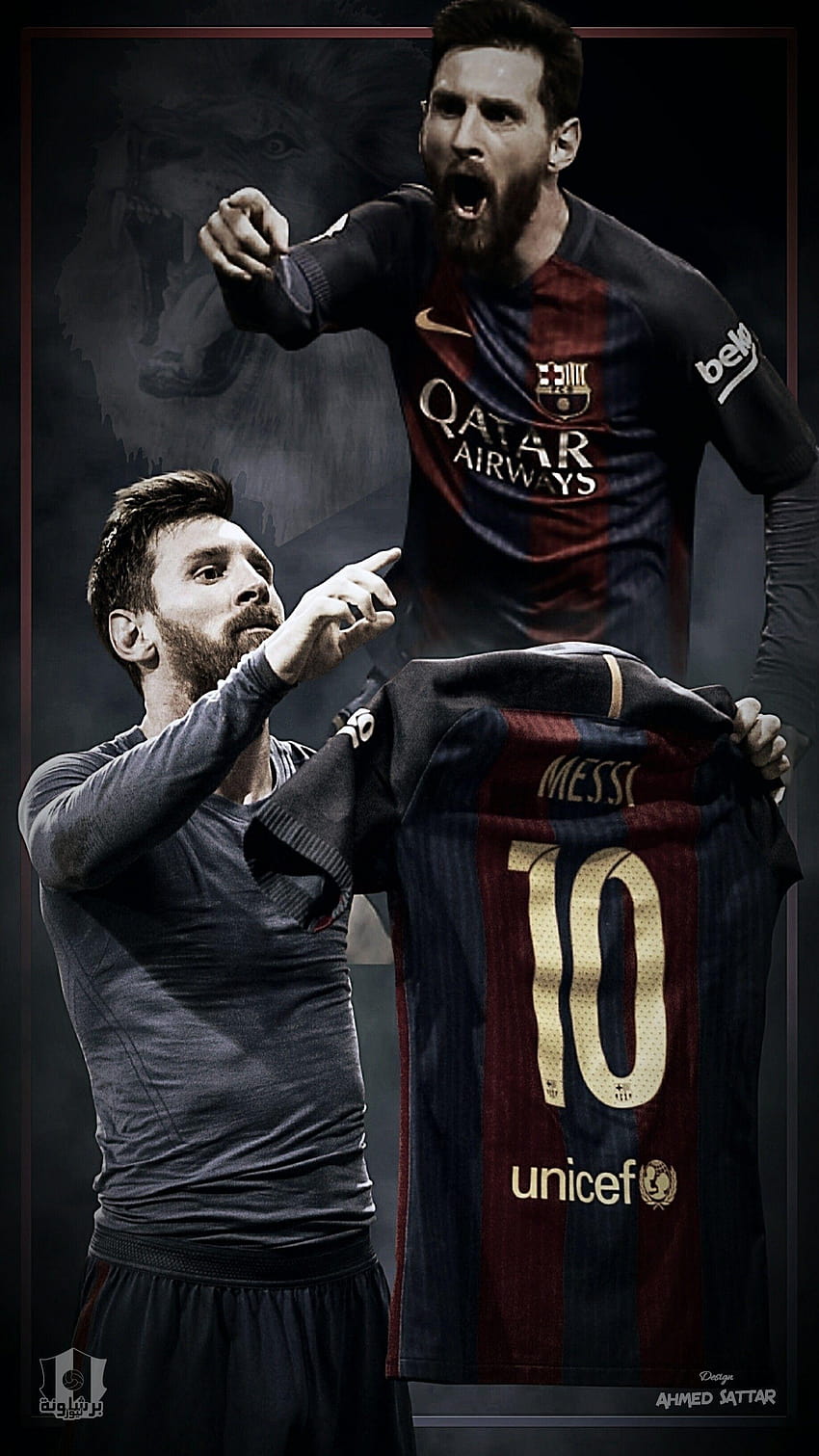 Lionel Messi 2018 Tapeta na telefon HD