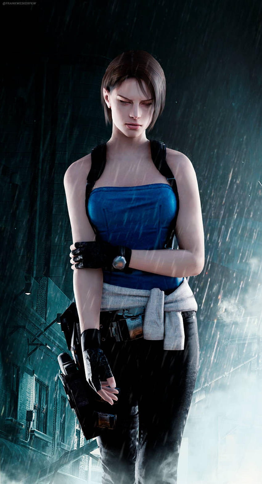 จิล วาเลนไทน์ Resident Evil 3 รีเมค วอลล์เปเปอร์โทรศัพท์ HD