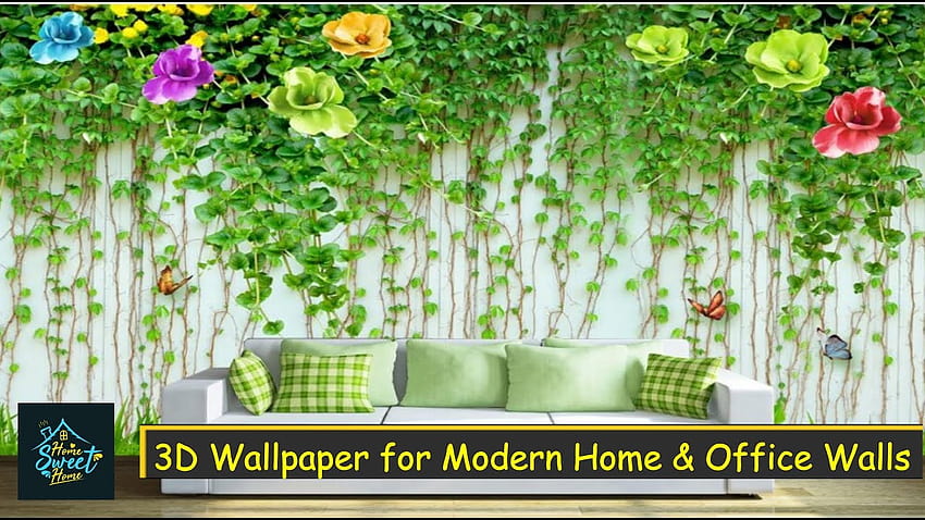 3D for Modern Home & Office Walls, home office HD wallpaper