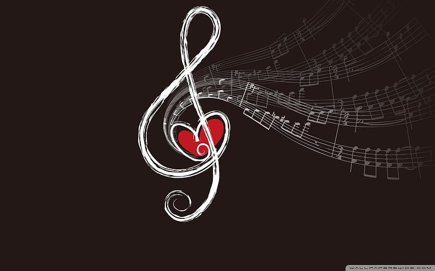 7 Musical Note, music symbol HD wallpaper