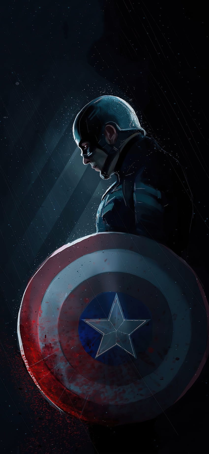 Capitán América Mobile, Capitán América para móvil fondo de pantalla del teléfono