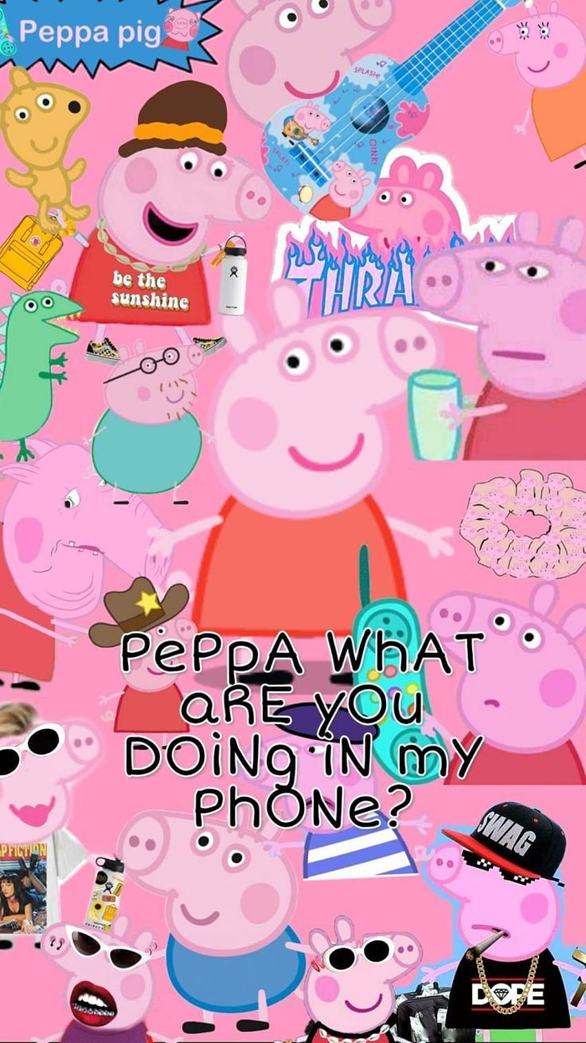 of our lord and saviour : peppapig, peppa pig phone HD phone wallpaper