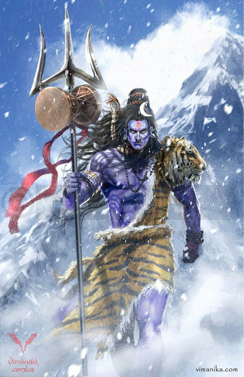 28 Senhor Shiva Irritado Por, zangado mahadev iphone Papel de parede de celular HD