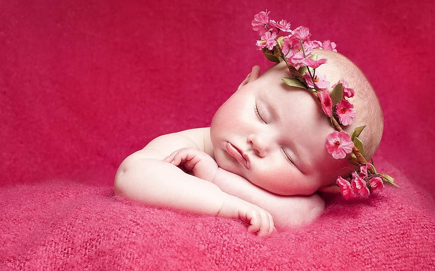 new born baby with women HD wallpaper