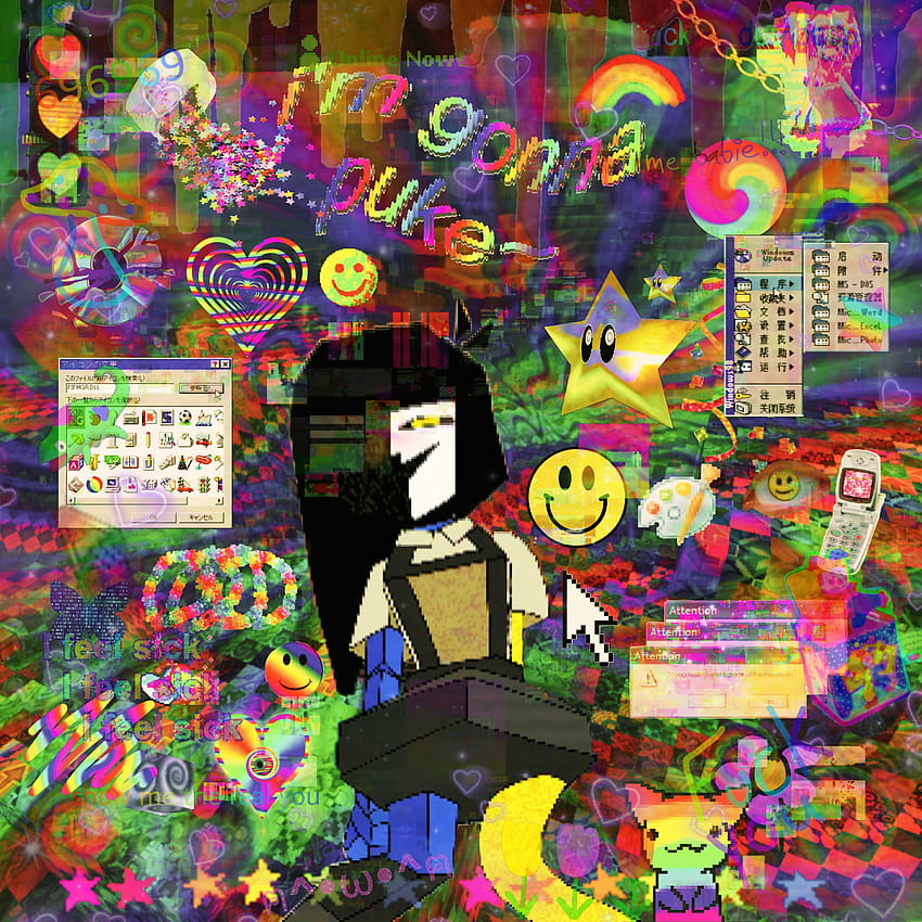 Weirdcore Wallpaper  NawPic