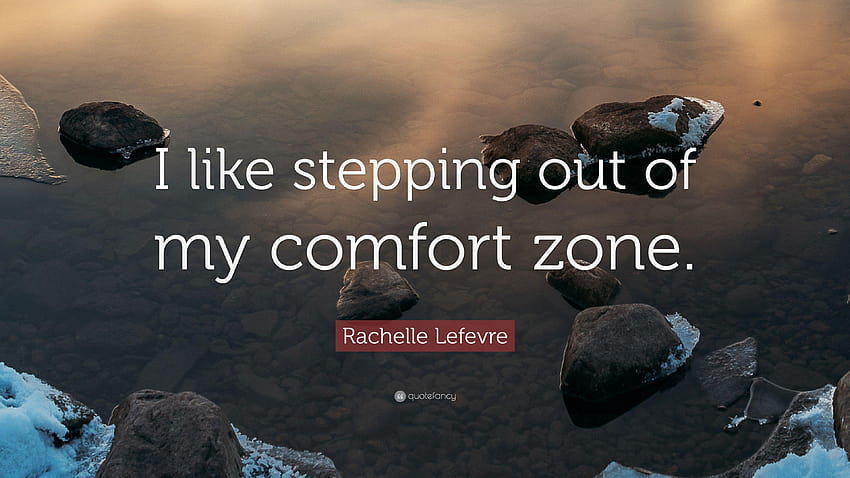 Rachelle Lefevre Quote: “I like stepping out of my comfort zone.” HD wallpaper