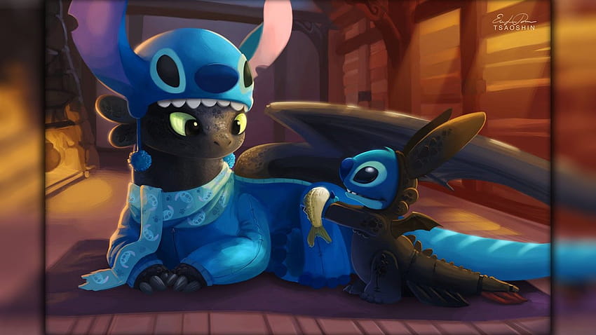 Lilo and Stitch, Dragon, Toothless, How to Train Your Dragon, Stitch / and Mobile Backgrounds, stitch and girl stitch HD wallpaper