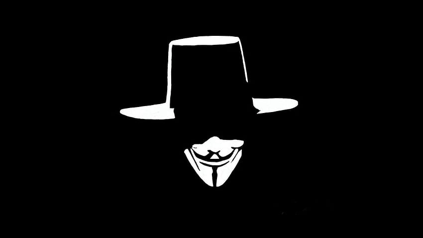 Top16 fajnych facetów joker, Skulls, anonimowy haker w czarnym kapeluszu Tapeta HD