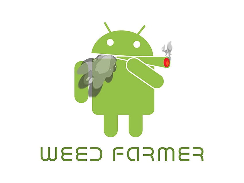 Android Smoking a Joint on White Backgrounds 1280x960 3:4 P, smoking ...