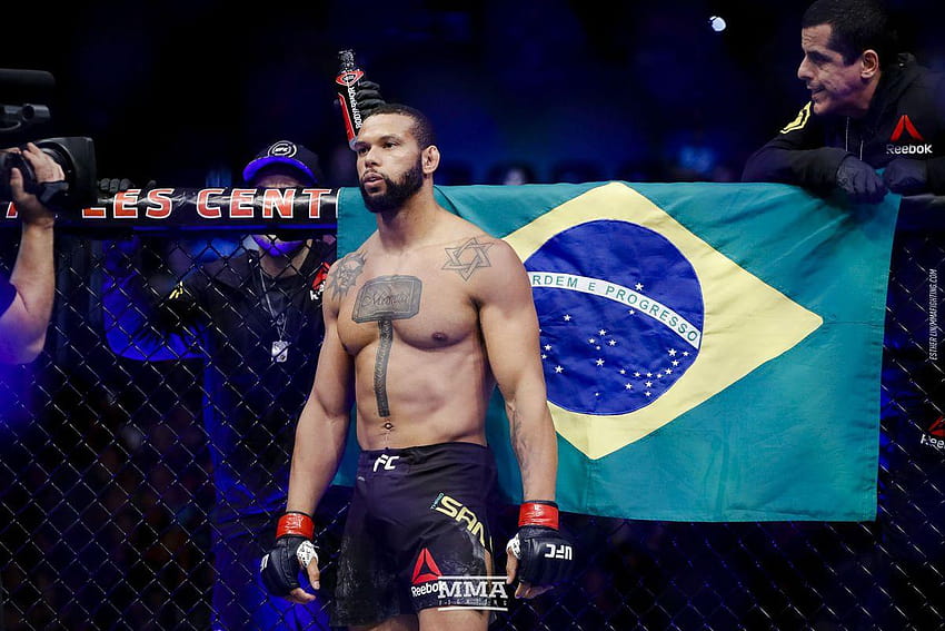 What does sherdog think of Thiago Santos chest tattoo  Thor hammer   Sherdog Forums  UFC MMA  Boxing Discussion