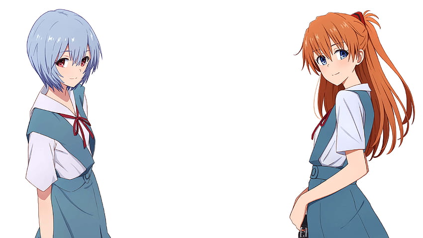 Neon Genesis Evangelion Asuka Langley Sohryu et Rei Ayanami U, rei ayanami evangelion Fond d'écran HD