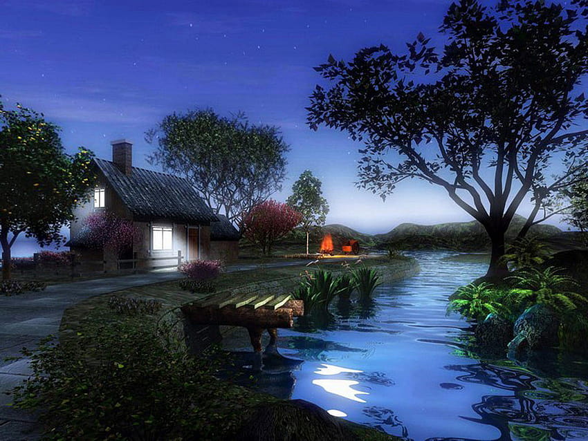 Full Of nature New Haammss On Cover Laptop Size 3d Home, 3d nature full HD  wallpaper | Pxfuel