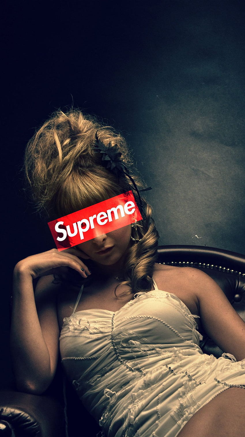 Supreme, iphone babe HD phone wallpaper