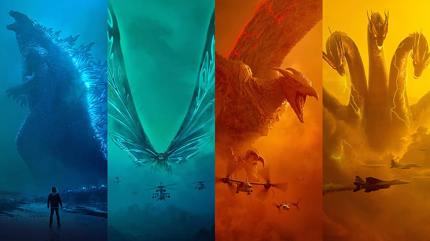 3 Godzilla And Mothra, godzilla earth HD wallpaper | Pxfuel