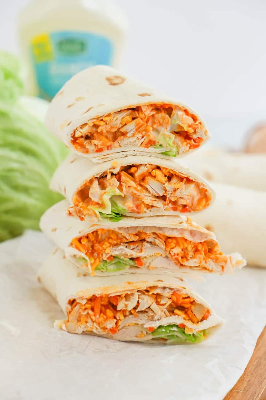 Buffalo Chicken Wraps • The Diary of a Real Housewife HD phone wallpaper