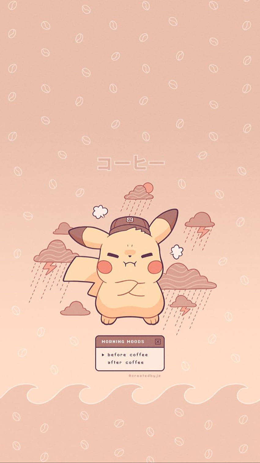 Pokemon Pattern cute kawaii HD phone wallpaper  Peakpx