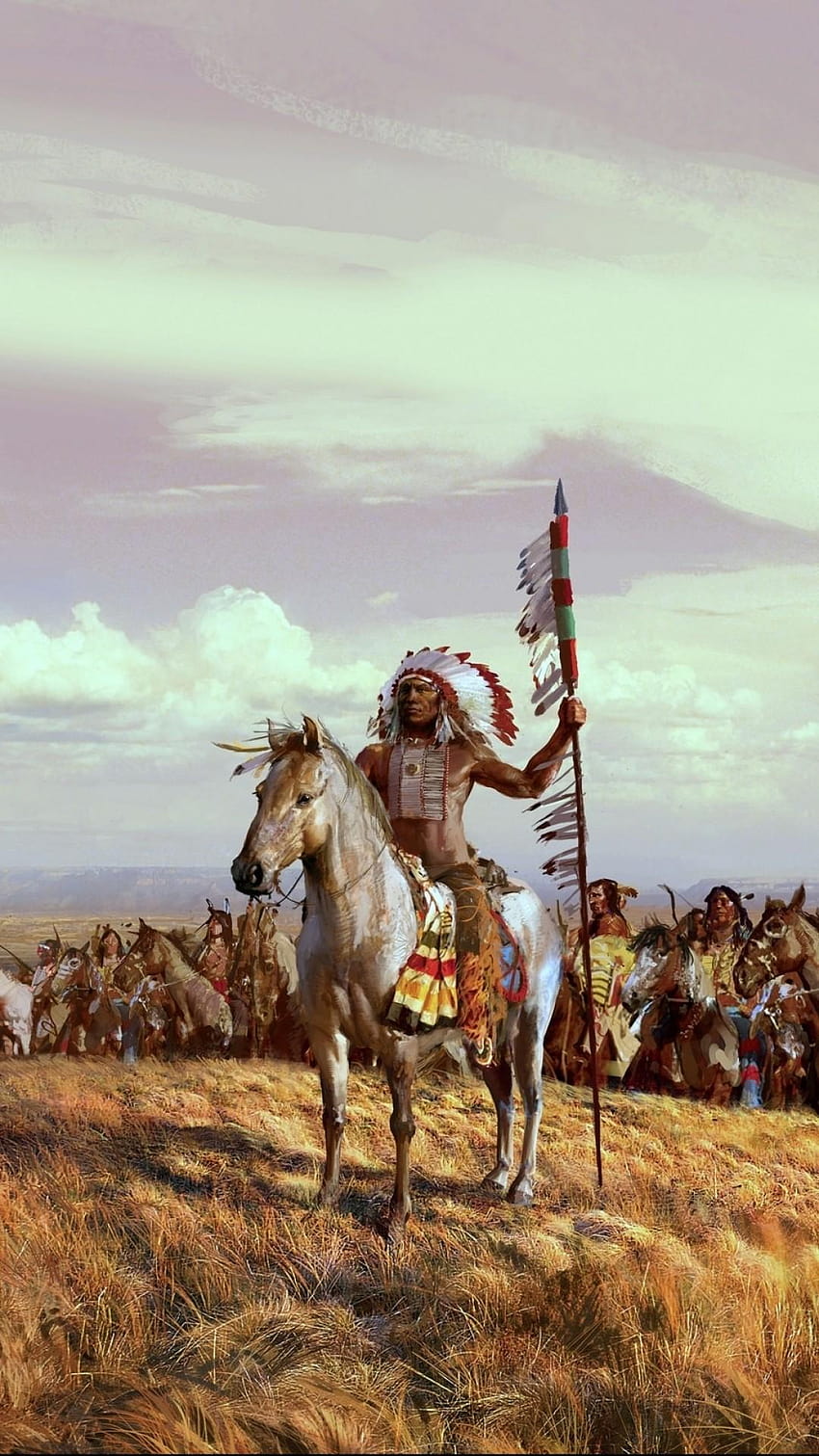 Índio nativo americano, iphone dos índios vermelhos Papel de parede de celular HD