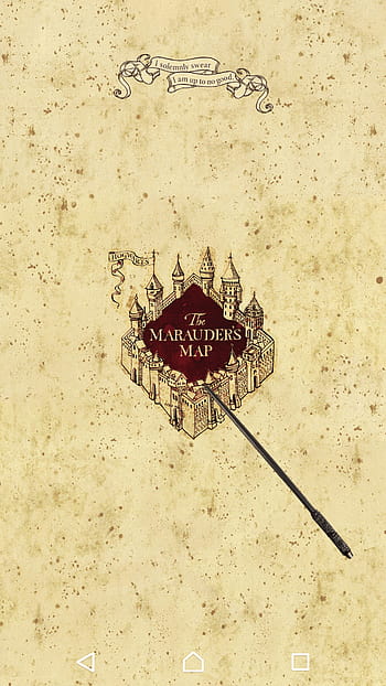 Harry Potter Marauders Map Wallpaper (10m) | Harrods UK