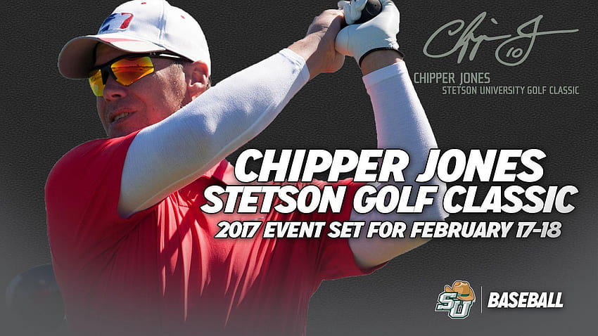 Chipper Jones Golf Classic Set For February 18-19 - Stetson University  Athletics