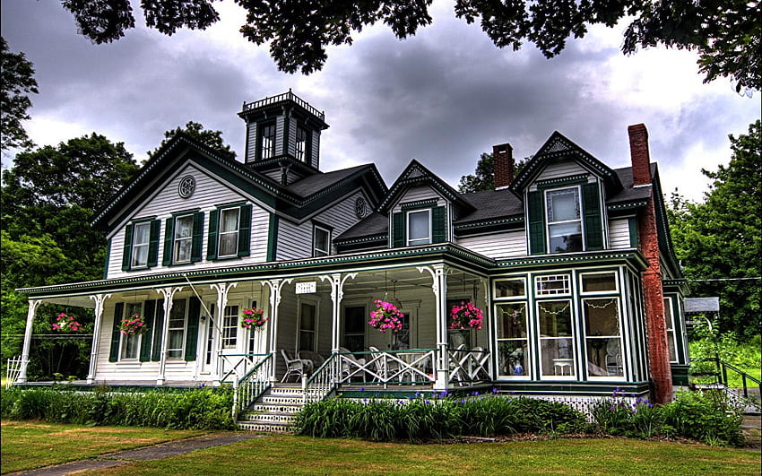 New York City USA maison victorienne Ashland Cities Building, manoir ...