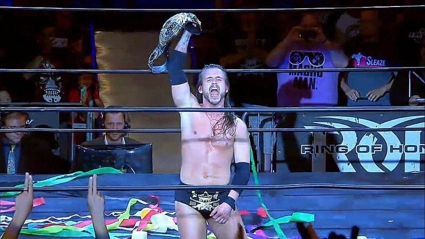 Le nouveau champion ROH, Adam Cole. Fond d'écran HD