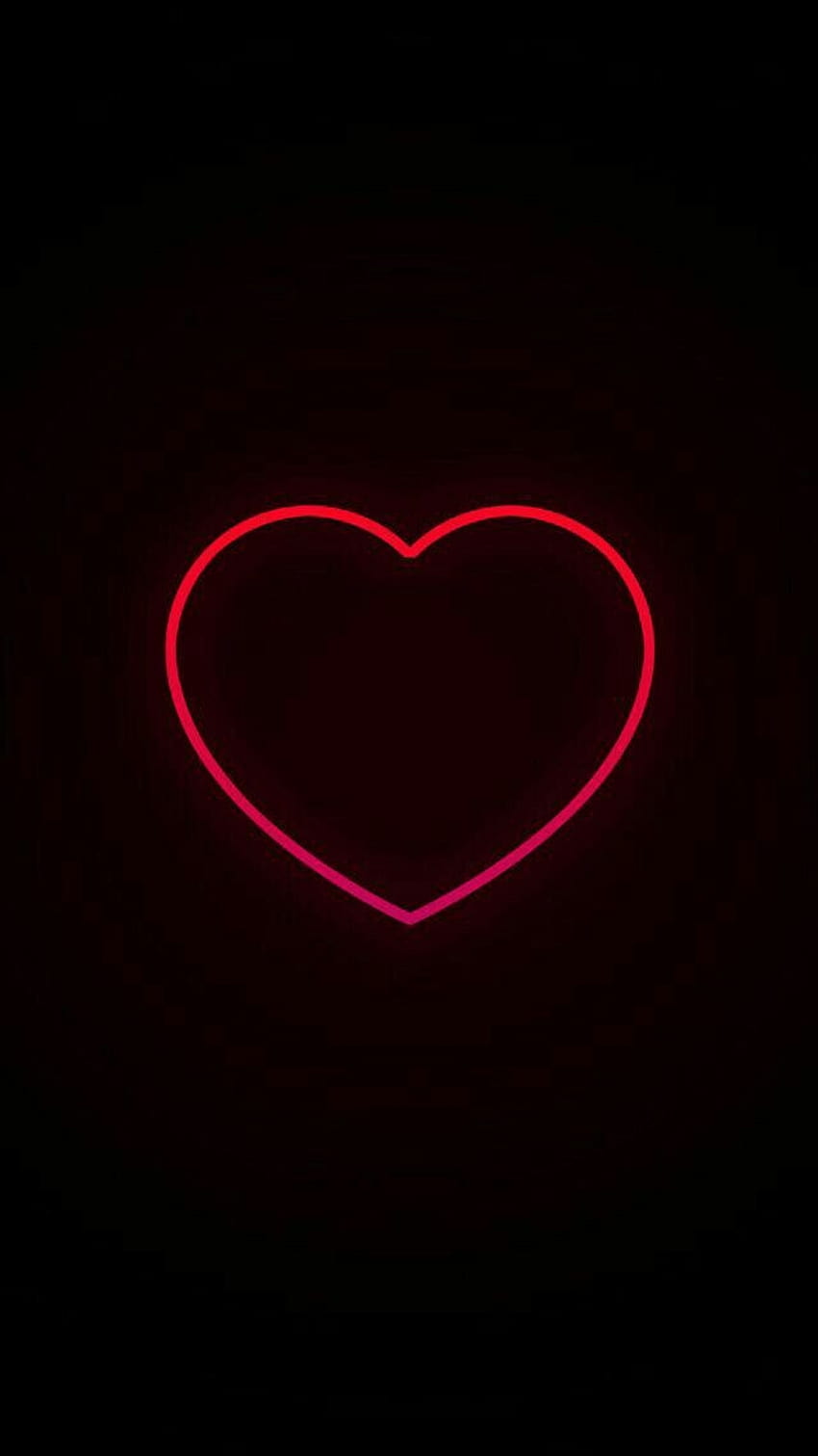 Red Heart Dark AMOLED for Android, black and red heart HD phone wallpaper |  Pxfuel