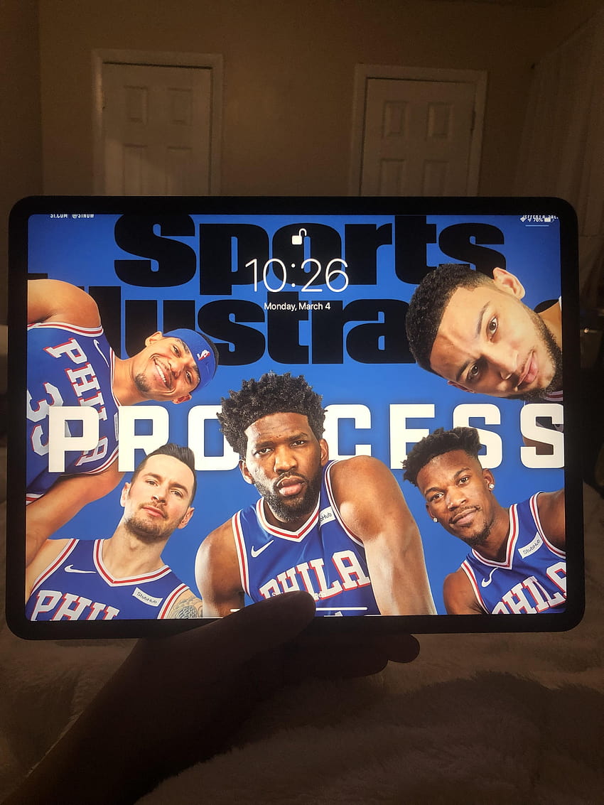 Was trying to figure out what I should I use for my new iPad. Nailed it. : r/sixers HD phone wallpaper