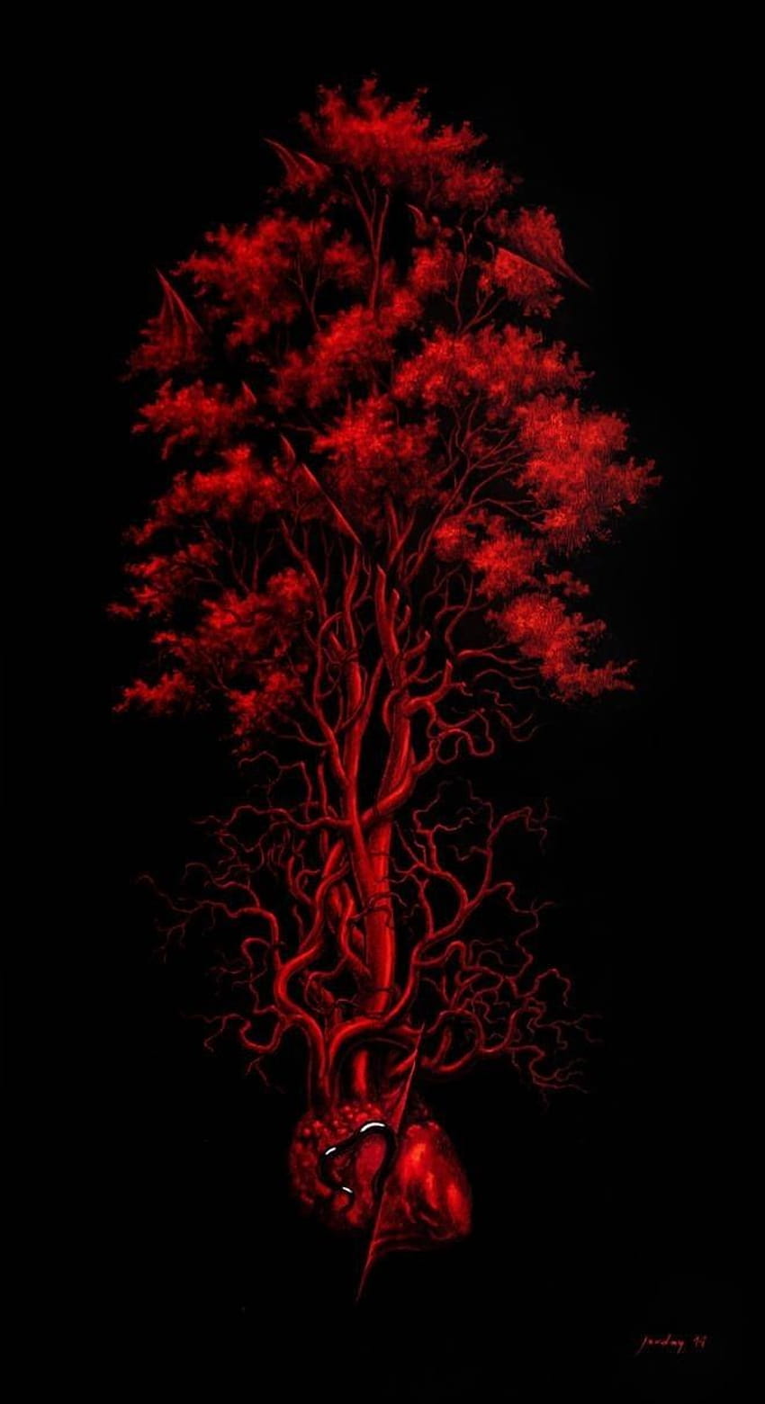 73 Schwarze und rote Ideen, rotes und schwarzes iPhone HD-Handy-Hintergrundbild
