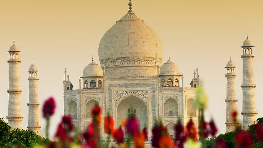 Tac Mahal, Agra, Hindistan, UNESCO Dünya Mirası Alanı, Dünya HD duvar kağıdı