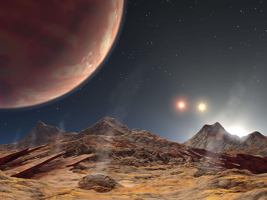 Hunting for Alien Exoplanets with Mobile Astronomy Apps, alien space graph HD wallpaper