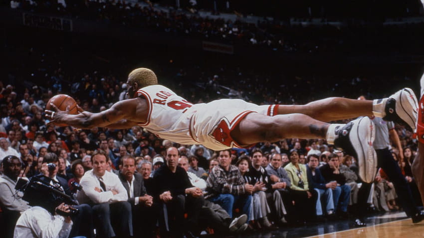 Ostatecznie Bulls idealnie pasują do Rodmana, Dennisa Rodmana Tapeta HD