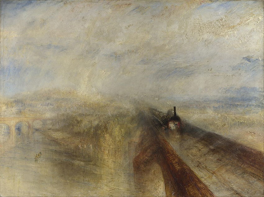 Rain, Steam and Speed – The Great Western Railway, william turner HD wallpaper