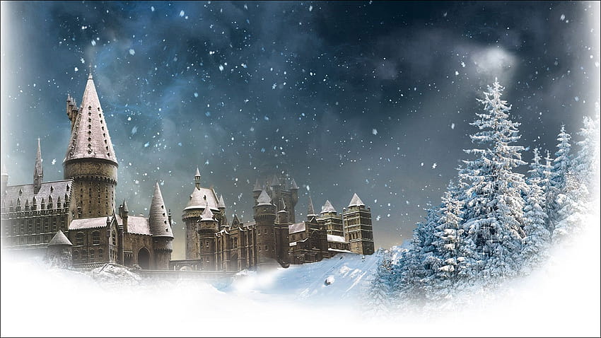 12 Harry Potter Hogwarts, harry potter christmas HD wallpaper