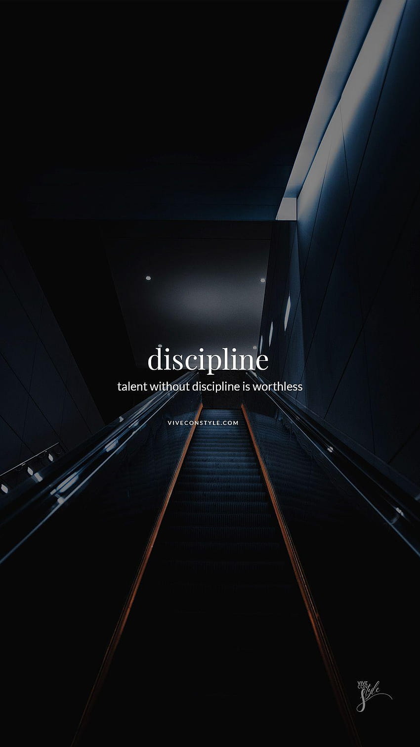 Disciplina Teléfono motivacional, disciplina es igual a dom iphone fondo de pantalla del teléfono