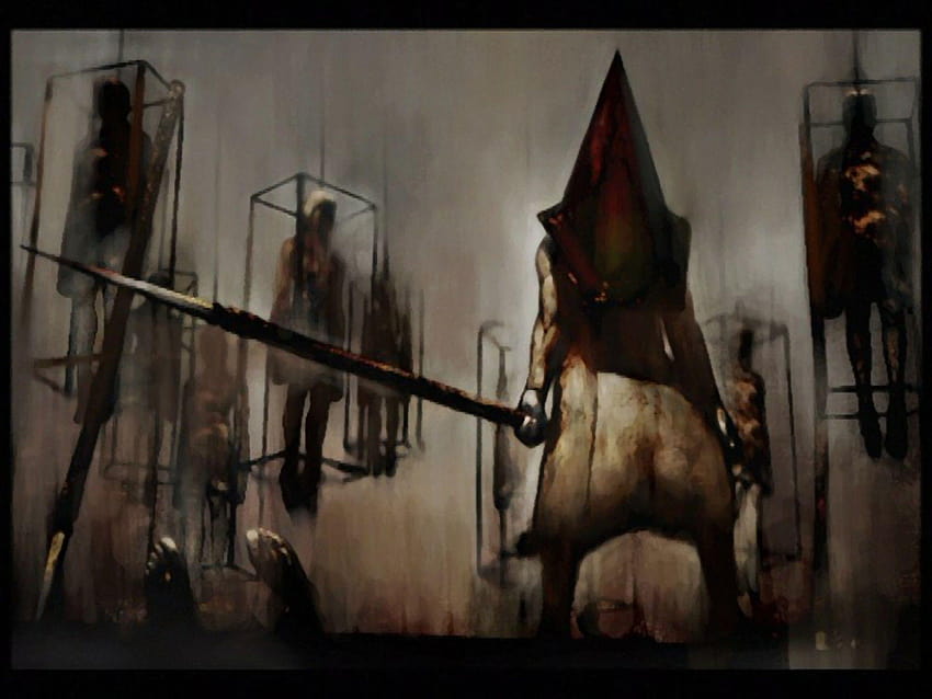 Silent Hill 2 Pyramid Head, silent hill pyramid head HD wallpaper
