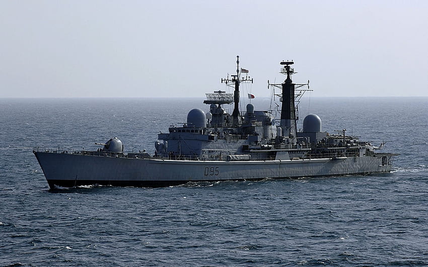 HMS Manchester, D95, Royal Navy, destroyer HD wallpaper