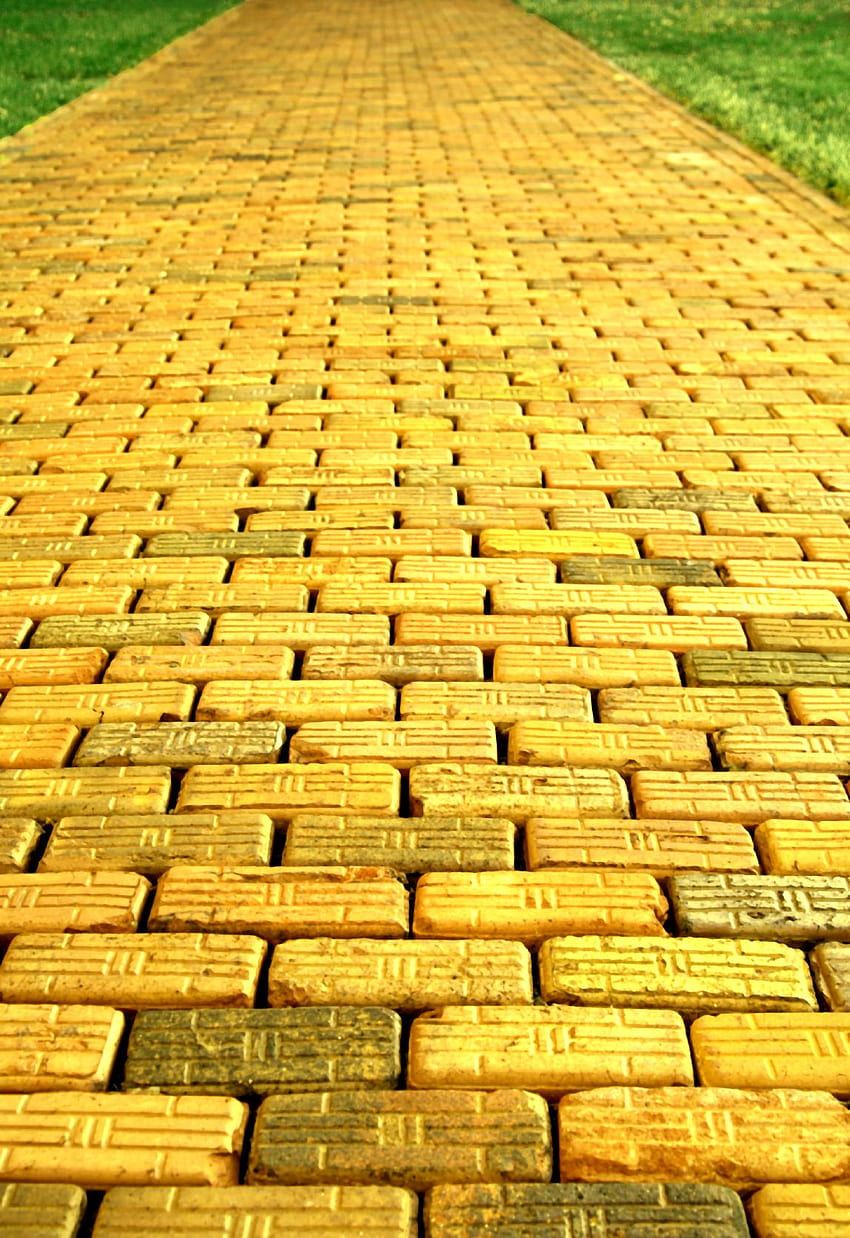 yellow brick road HD phone wallpaper