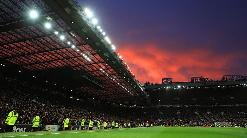 Manchester United : Manchester United Old Trafford, Old Trafford Manchester United HD-Hintergrundbild